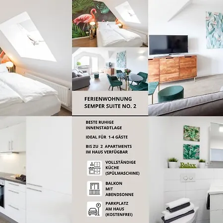 Semper Suite: Tranquil 2-Room Apartment Near Hofgarten Bayreuth Exterior photo